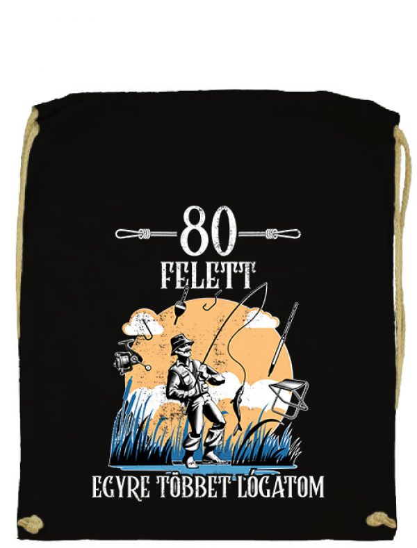 Horgász 80 felett- Prémium tornazsák