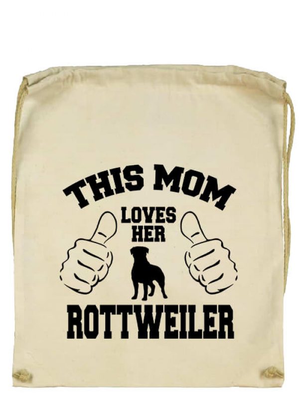Mom's rottweiler- Basic tornazsák
