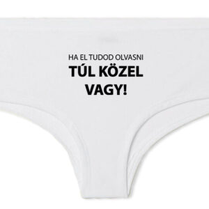 Ha el tudod olvasni – Francia bugyi