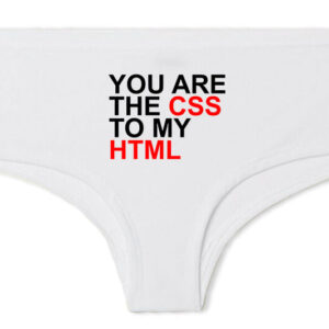 You are the SCC to my HTML – Francia bugyi