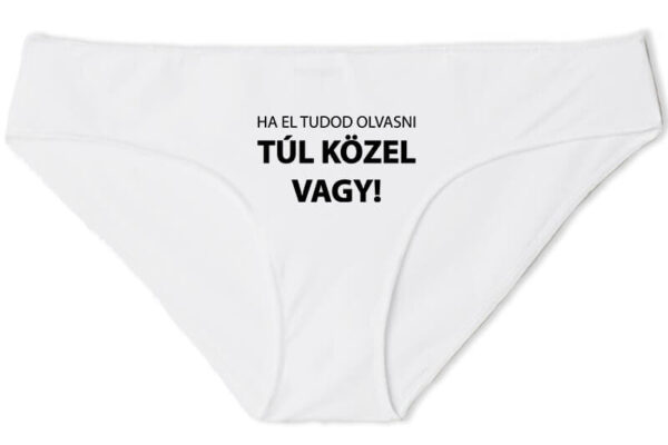 Menstruáció bugyi Ha el tudod olvasni fehér