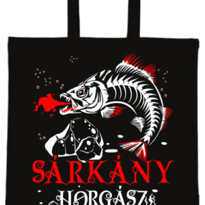 Sárkány süllő horgász – hosszú vagy rövid fülű vászontáska