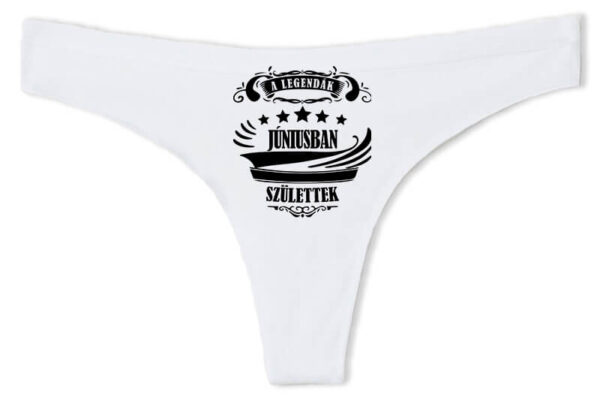 Tanga A legendák júniusban születtek fehér