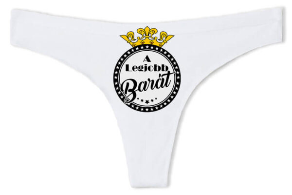 Tanga A legjobb barát fehér