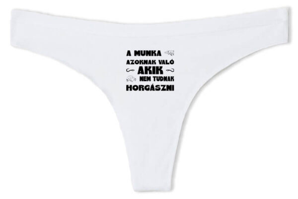 Tanga A munka azoknak való horgászat fehér