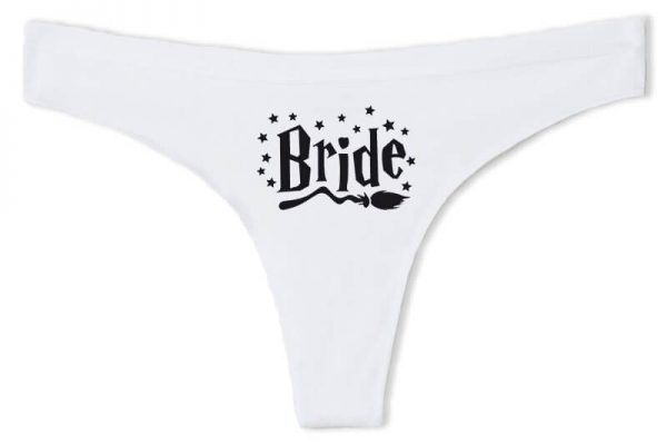 Tanga bride fehér