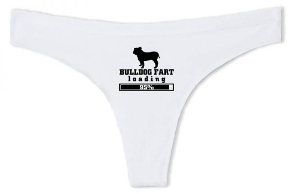 Tanga Bulldog fart fehér