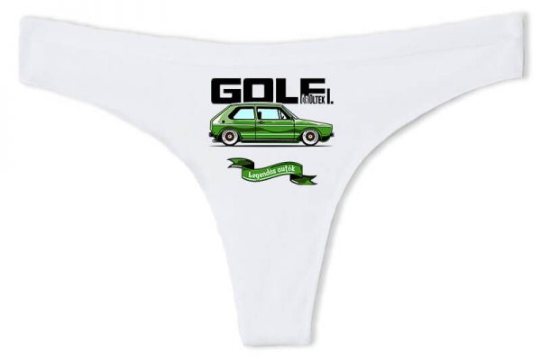 Tanga Golf őrültek I fehér