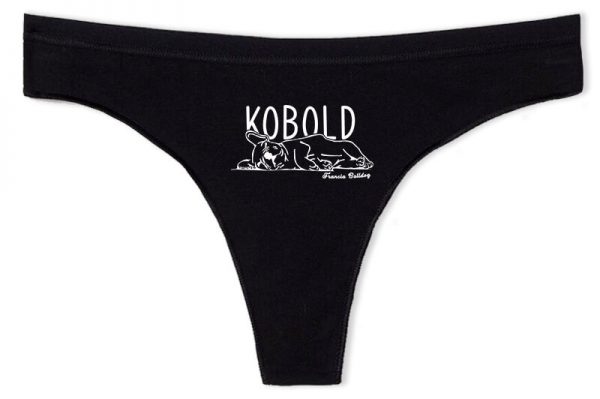 Tanga Kobold francia bulldog fekete