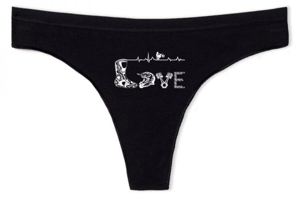 Tanga love motocross fekete