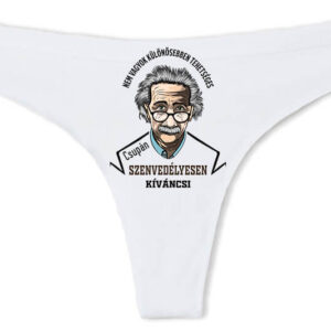 Szenvedélyes Einstein – Tanga