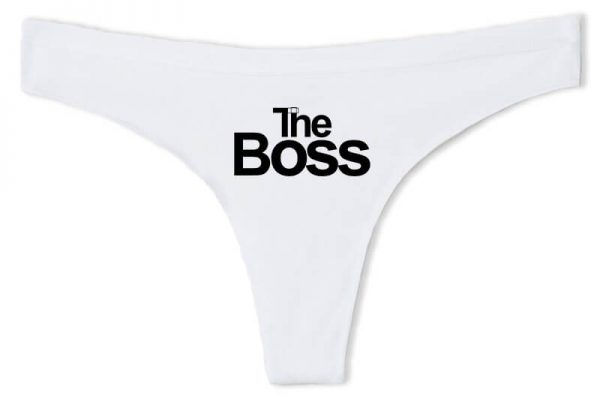 Tanga The boss fehér