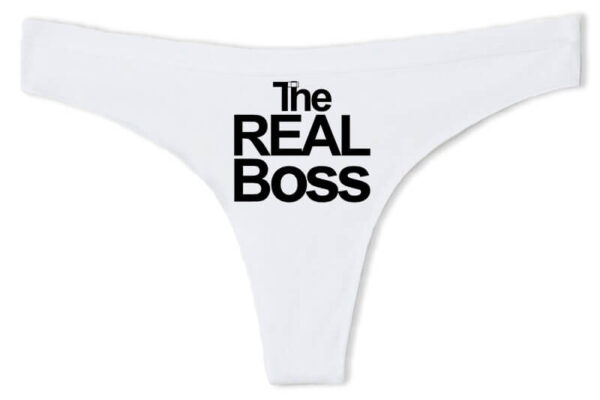 Tanga The real boss fehér