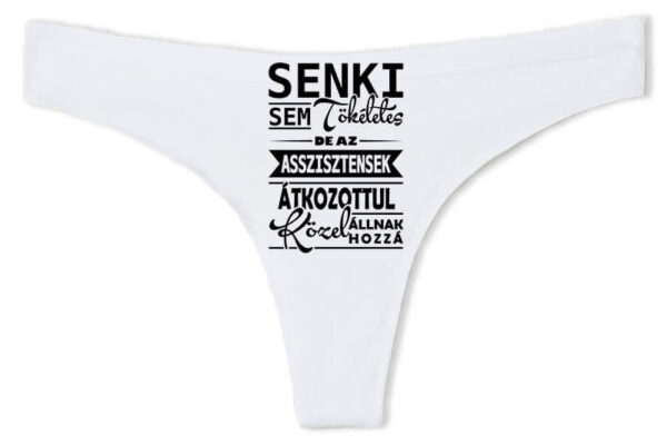 Tanga Tökéletes asszisztensek fehér