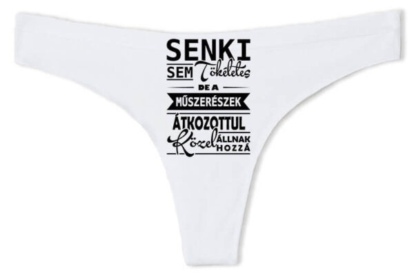 Tanga Tökéletes műszerészek fehér