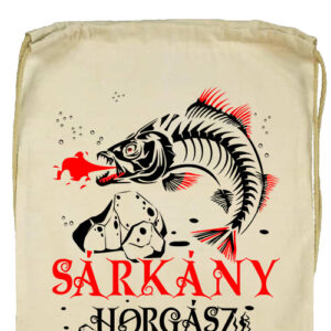 Sárkány süllő horgász- Basic tornazsák