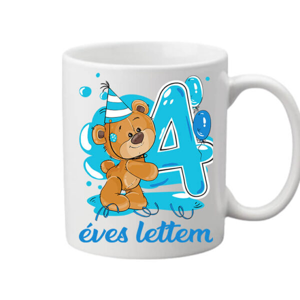 4 éves lettem fiú - Bögre