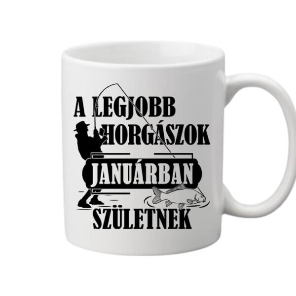 Januári horgászok - Bögre