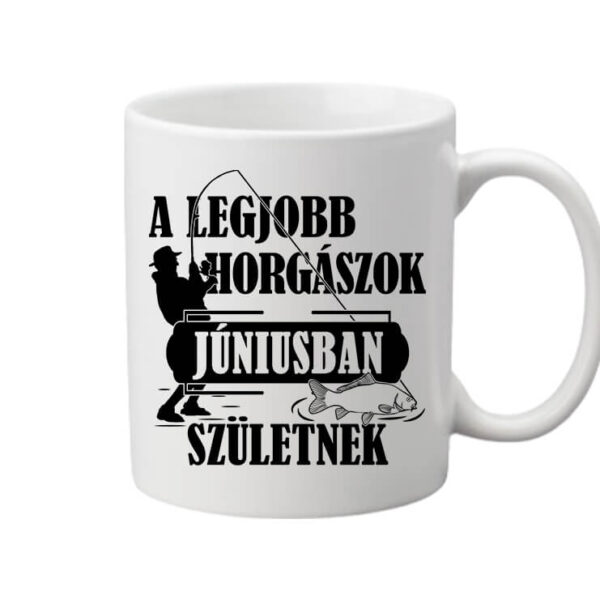 Júniusi horgászok - Bögre