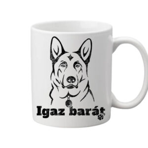 Németjuhász igaz barát – Bögre