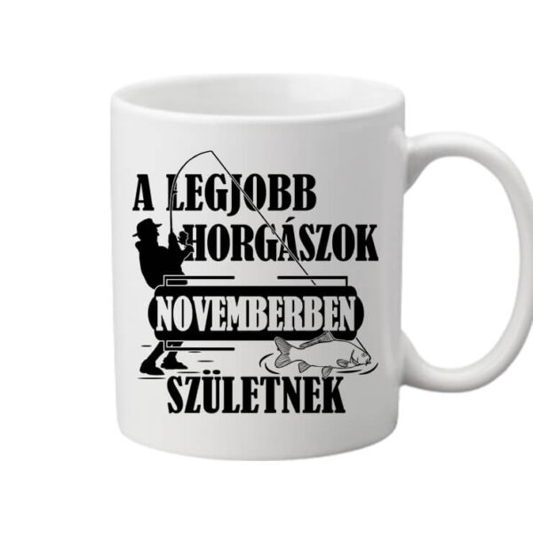 Novemberi horgászok - Bögre