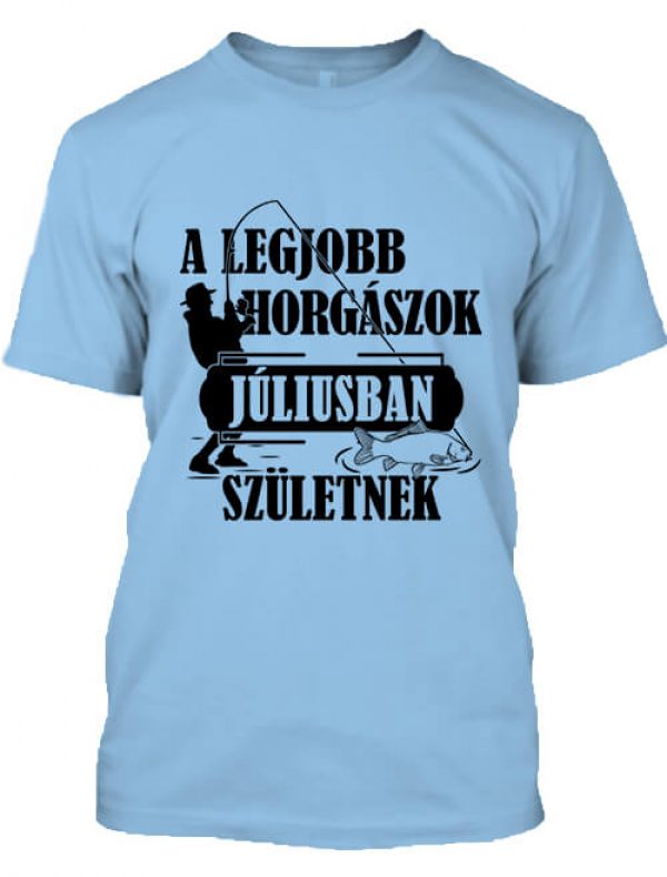 Júliusi horgászok - Férfi póló