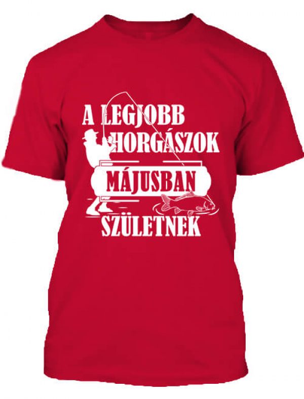 Májusi horgászok  - Férfi póló