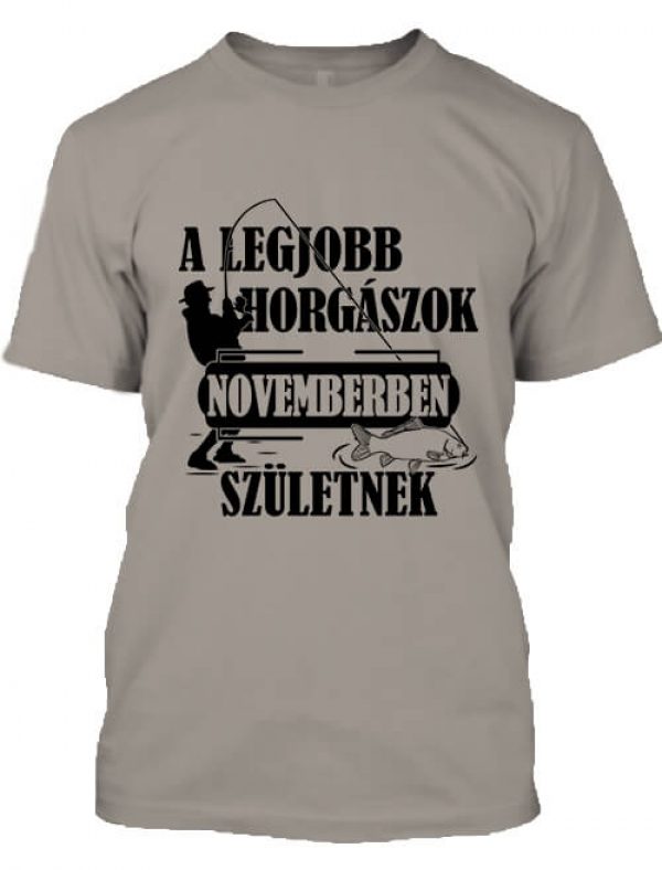 Novemberi horgászok - Férfi póló