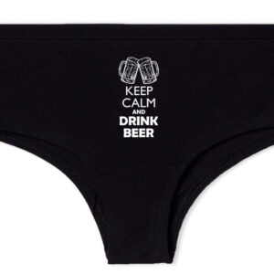Keep calm beer sör – Francia bugyi