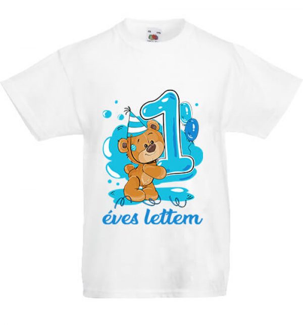 1 éves lettem fiú- Gyerek póló