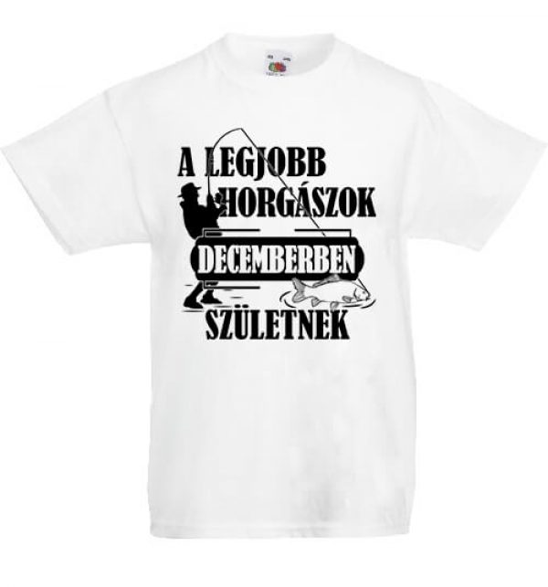 Decemberi horgászok- Gyerek póló