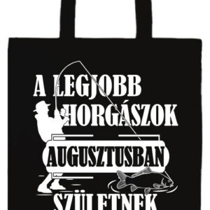 Augusztusi horgászok- Prémium hosszú fülű táska