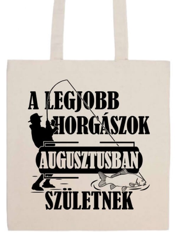 Augusztusi horgászok- Basic hosszú fülű táska
