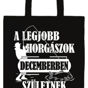 Decemberi horgászok- Prémium hosszú fülű táska