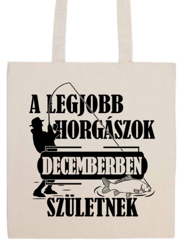 Decemberi horgászok- Basic hosszú fülű táska