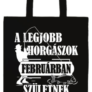 Februári horgászok- Prémium hosszú fülű táska