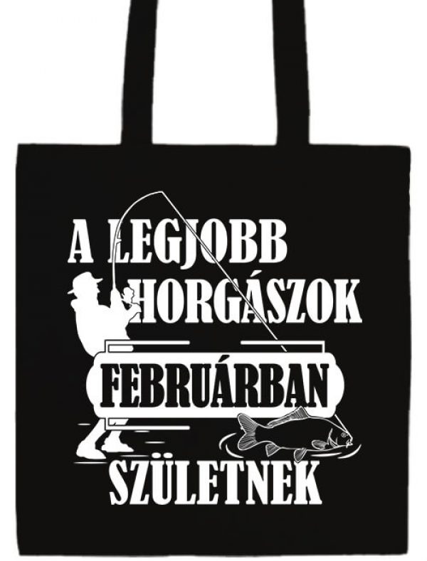 Februári horgászok- Basic hosszú fülű táska