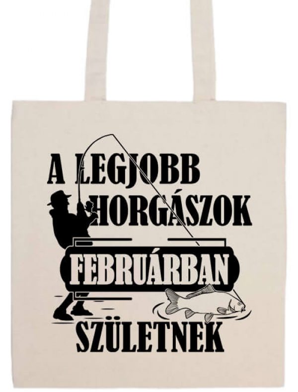 Februári horgászok- Basic hosszú fülű táska