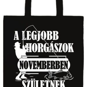 Novemberi horgászok- Prémium hosszú fülű táska