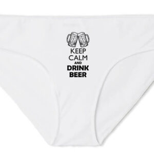 Keep calm beer sör – Női bugyi