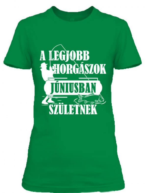 Júniusi horgászok  -  Női póló