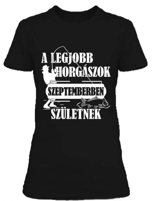 Szeptemberi horgászok - Női póló