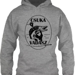 Csuka vadász – Unisex kapucnis pulóver