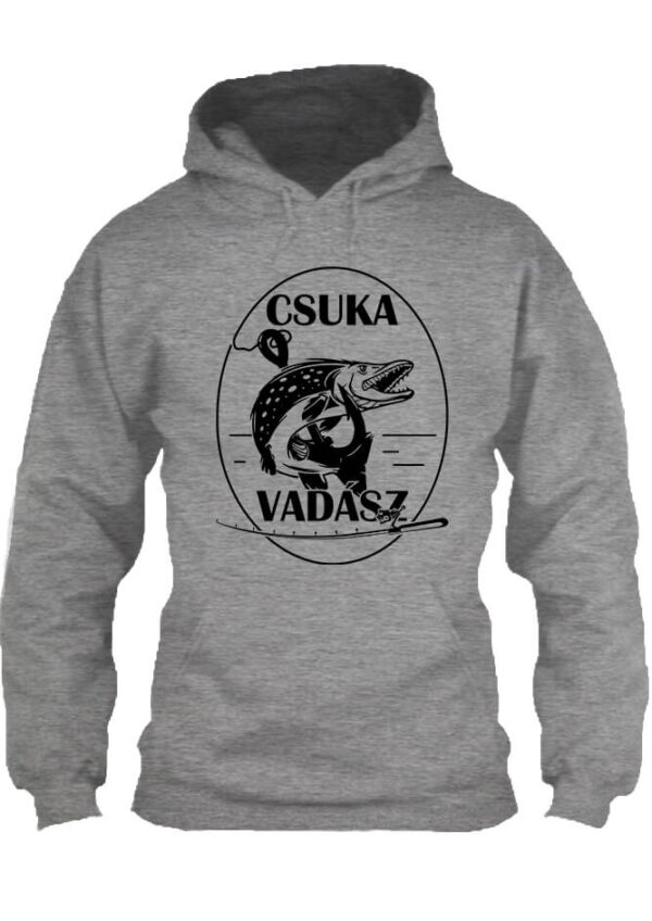 Csuka vadász - Unisex kapucnis pulóver