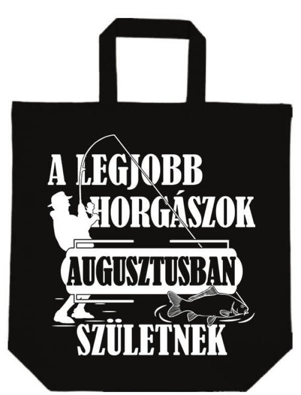 Augusztusi horgászok- Basic rövid fülű táska