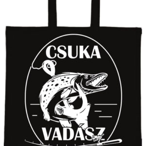 Csuka vadász – hosszú vagy rövid fülű vászontáska