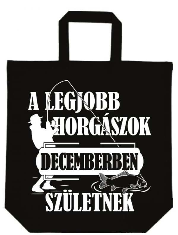 Decemberi horgászok- Basic rövid fülű táska