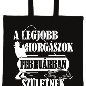 Februári horgászok- Basic rövid fülű táska