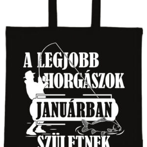 Januári horgászok- Basic rövid fülű táska