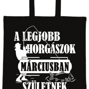 Márciusi horgászok – hosszú vagy rövid fülű vászontáska